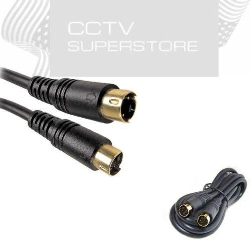 Yan_12 Ft S - Vídeo Svideo Svhs Cable Video Chapado Oro 4