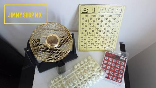 Bingo Metalico 6 Profesional 75 Numeros Y 30 Tablas