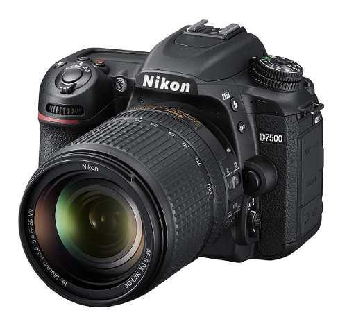 Camara Nikon D7500 20.9mp Dslr Lente 18 - 140mm