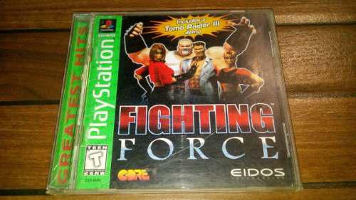 Fighting Force Playstation 1 Psx Ps1