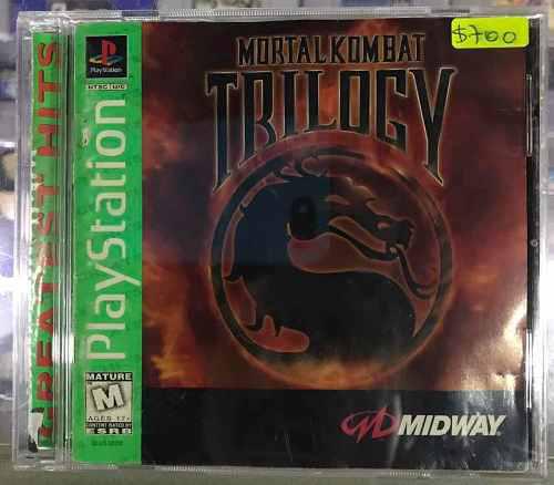 Mortal Kombat Trilogy Ps1 Envió Gratis Por Dhl