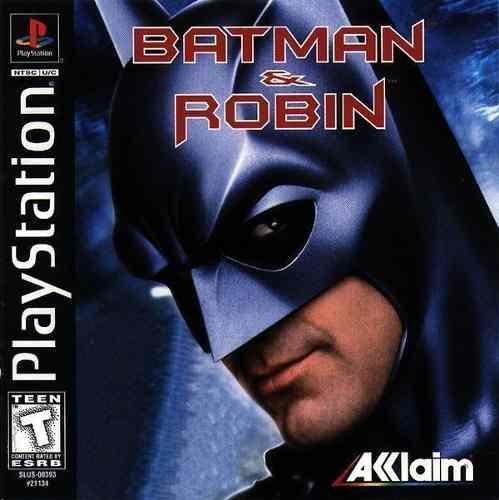 Ps1 Batman Y Robin. Compatible Con Ps2 Y Ps3. Fun Labs.