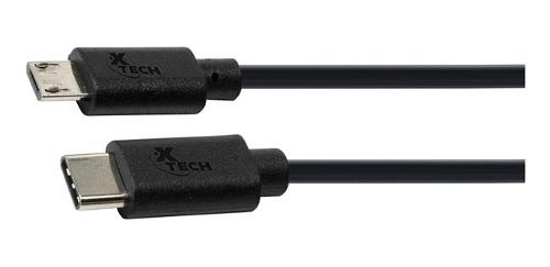 Cable Usb C A Micro Usb 1.8mtrs Xtech Xtc-520 Oferta