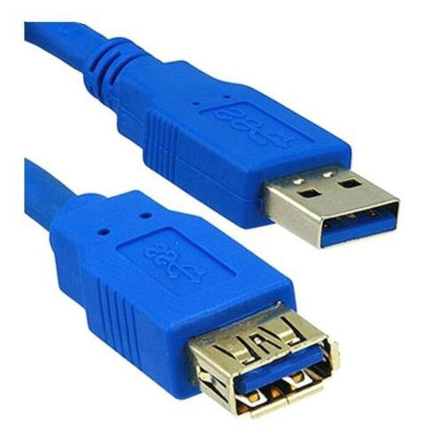 Extensión Cable Usb 3.0 Macho Hembra 3 Metros 5gbps