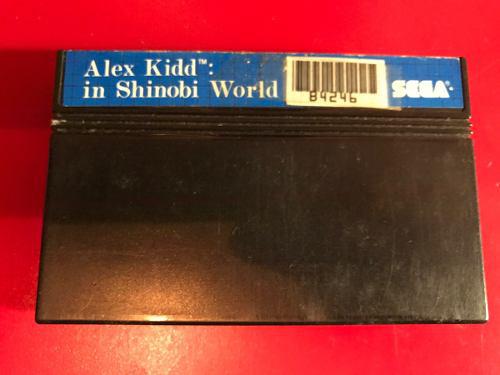 Alex Kid In Shinobi World Sega Master