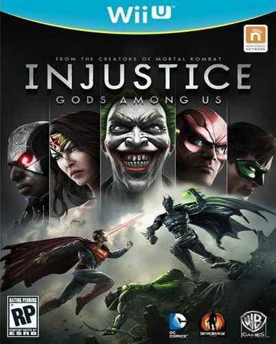 Injustice Gods Among Us Nintendo Wii U Nuevo Y Sellado Juego