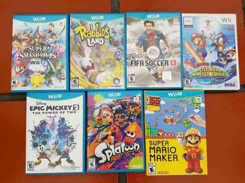 Juegos Para Nintendo Wii U Diversos Titulos Y Precios