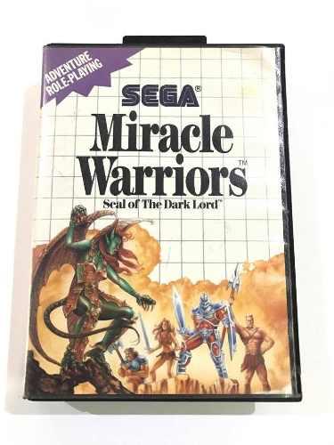 Miracle Warriors Sega Master System En Caja Retromex Tcvg