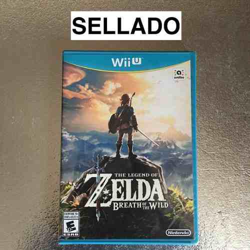 Zelda Breath Of The Wild Para Wii U Nuevo Sellado Envio Grat
