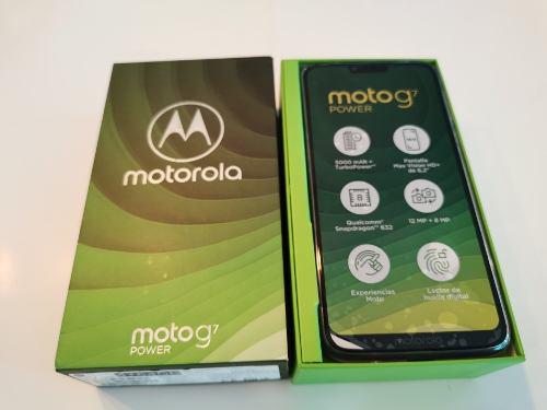 Motorola G7 Power 4 Gb Ram / 64 Gb Memoria Nuevo Y Libre