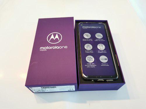 Motorola One Visión 4 Gb Ram / 128 Gb Memoria Nuevo Y Libre