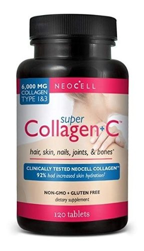 Neocell Súper Colágeno Tipo 1 Y 3 Más Vitamina C, 120