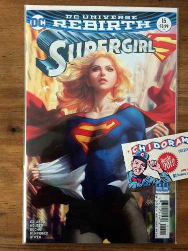 Comic - Supergirl #15 Artgerm Variant