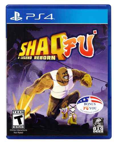 Shaq Fu A Legend Reborn Ps4 Playstation 4 Juego Nuevo Karzov