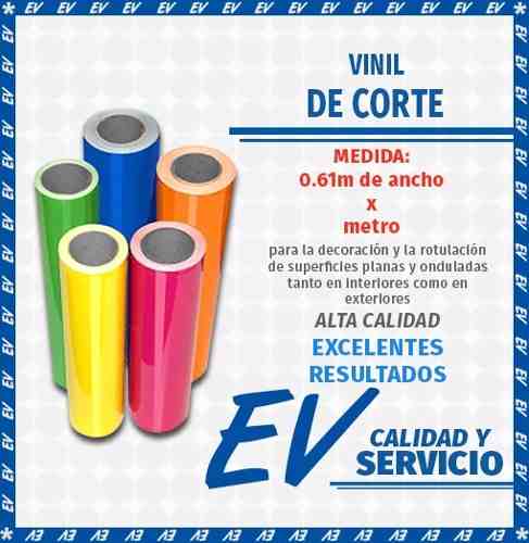 Vinil De Corte Autoadherible Adhesivo - (60cm X 16 Metros)