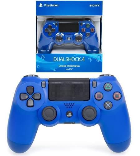 Control Dualshock 4 Para Ps4 Azul Nuevo Original Sellado