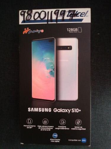 Samsung Galaxy S10 Plus Prism White Nacional Libre Sellado