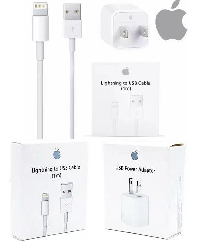 Cable Usb Y Cargador Original Apple Lightning iPhone 6 7 8 X