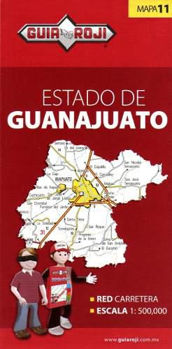 Mapa Estado De Guanajuato Guia Roji