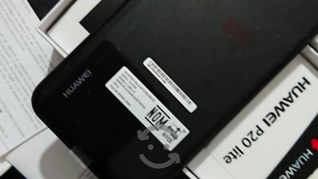 Huawei P20 lite, negro, seminuevo, libre, completo