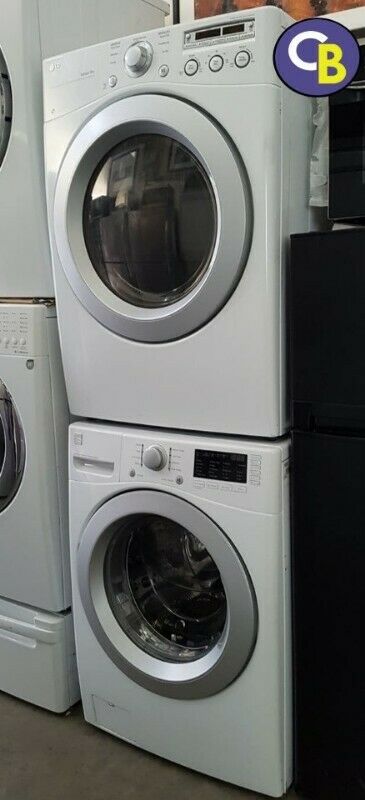 Set de lavadora y secadora LG y KENMORE