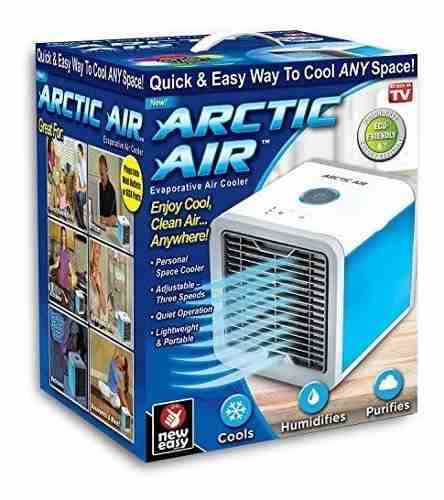 Aire Acondicionado Portatil Personal Ontel Arctic Air Blanco