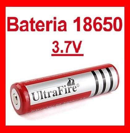 Pila Bateria Recargable 18650 3.7v Li-ion Ultrafire Pm0