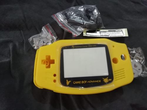 Carcasa Gameboy Advance Edicion Pokemon Center Pikachu