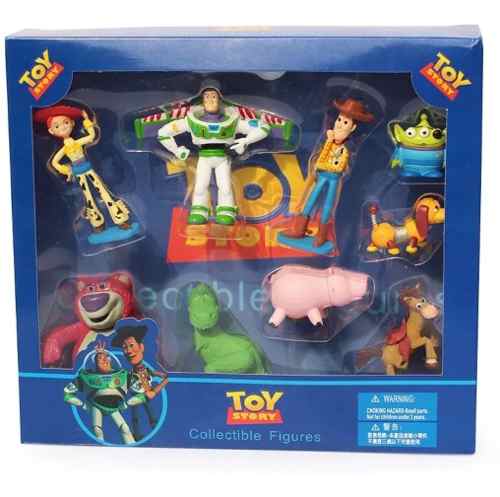 Toy Story Set 9 Pzs Woody Buzz Lightyear Juguetes Tendencias