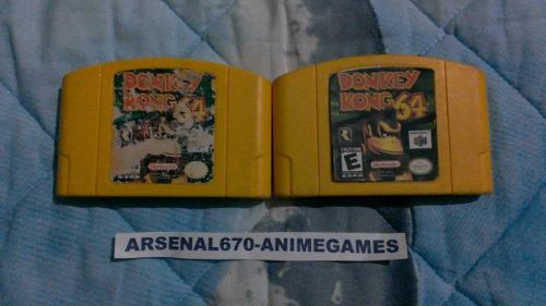 Nintendo 64 Donkey Kong 64 Y Expansion Pack N64