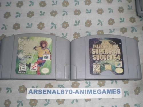 Nintendo 64 International Super Star Soccer 64 Y 98 A N64