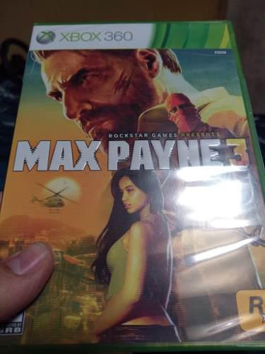Juego Xbox 360 Max Payne 3 Nuevo Sellado, Envio Gratis.