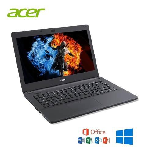 Barata Laptop Acer Aspire Intel Celeron 500hdd-4ram Hdmi