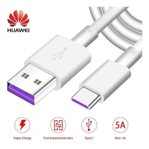Cable Usb Huawei Supercharge Original Tipo C 5a, Mate 20 P30