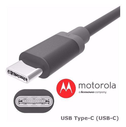 Cable Usb Tipo C Motorola 100% Original Moto Z Play G6 Xz S8