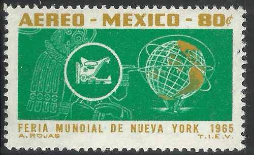  Mex Feria Mundial Nueva York Símbolo Maya Sc. C307