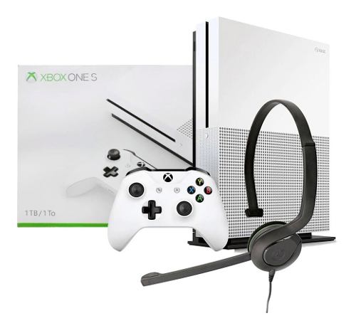 Xbox One S Consola Blanca 1tb Hdmi 4k Full Hd