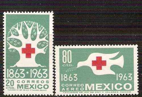 1963 Centenario De La Cruz Roja Internacional Sc 938 C277
