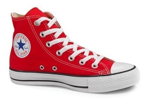 converse rojas en bota