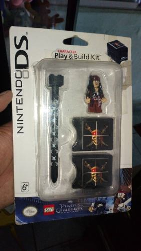 Nintendo Ds Lego Piratas Del Caribe Play & Build Kit Stylus