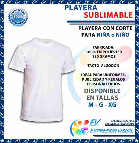 playera niña blanca