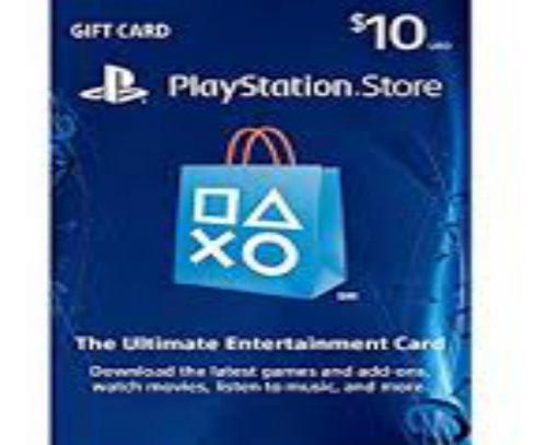 Tarjeta Playstation Network 10 Usd Psn Card Store Mex