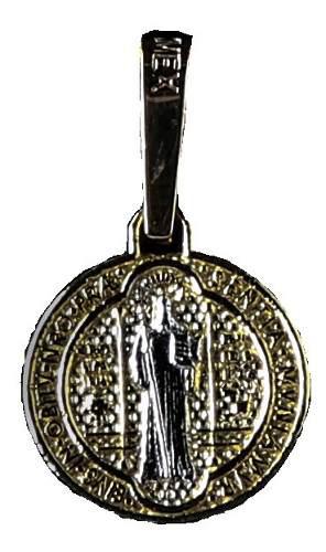 Medalla Dije De San Benito Oro Fino De 10k + Envío Gratis