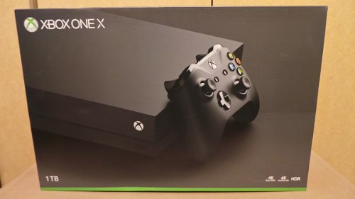 Consola Xbox One X 4k Hdr 1tb Nuevo Sellado