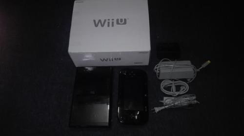 Nintendo Wii U De 32gb En Color Negro En Caja,funcionando,