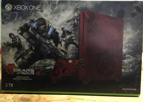 Xbox One Edición Limitada Gears 4 2tb Nuevo Sellado