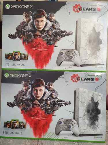 Xbox One X Totalmente Nuevo Y Sellado Gears 5