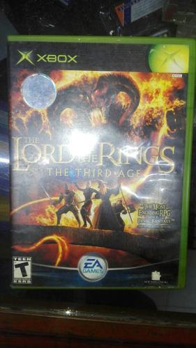 Lord Of The Rings The Third Age Para Tu Xbox Clásico **