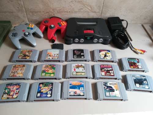 Nintendo 64, 2 Controles Originales, 1 Juego A Elegir!