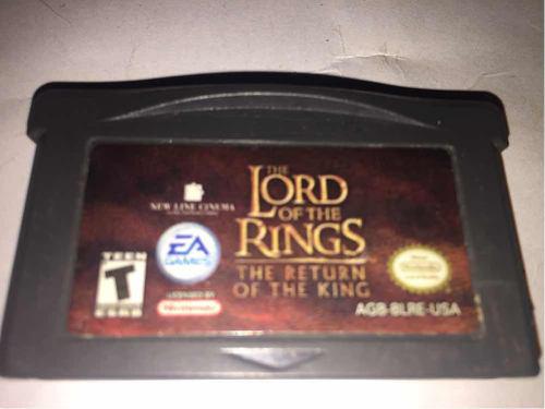 The Lord Of The Rings The Return Of The King Gba